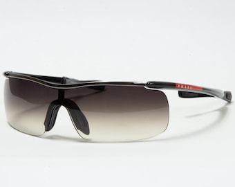 PRADA LINEAROSSA-ZONNEBRIL vintage zonnebril y2k-zonnebril prada occhiali prada lunettes
