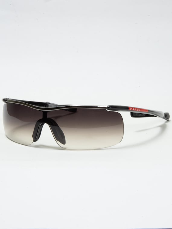 PRADA LINEAROSSA SUNGLASSES vintage sunglasses y2k sunglasses prada occhiali prada lunettes