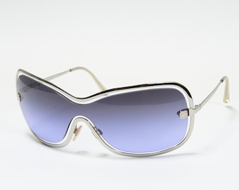 Y2K LILA CHANEL SONNENBRILLE Vintage Chanel Sonnenbrille Chanel Occhiali Chanel Lünetten
