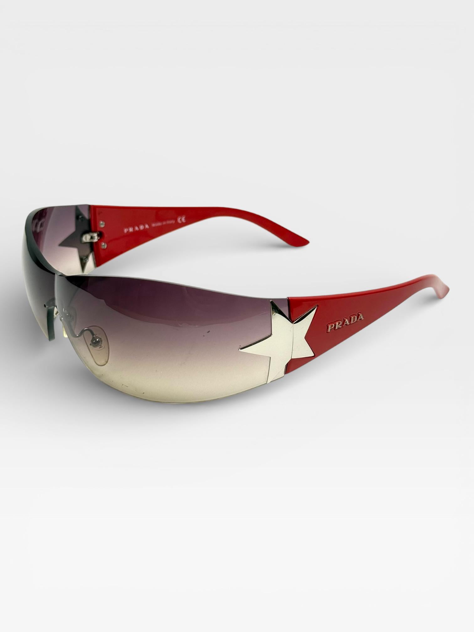 Prada vintage y2k sunglasses - Etsy 日本