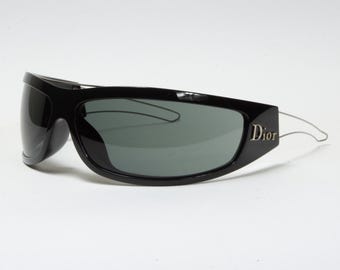 Y2K DIOR D'trick 2 Iconic Slim Wraparound Speed Dealer Sunglasses