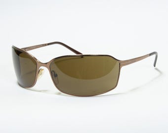Y2K PRADA RONDE ZONNEBRIL vintage zonnebril y2k zonnebril prada occhiali prada lunettes
