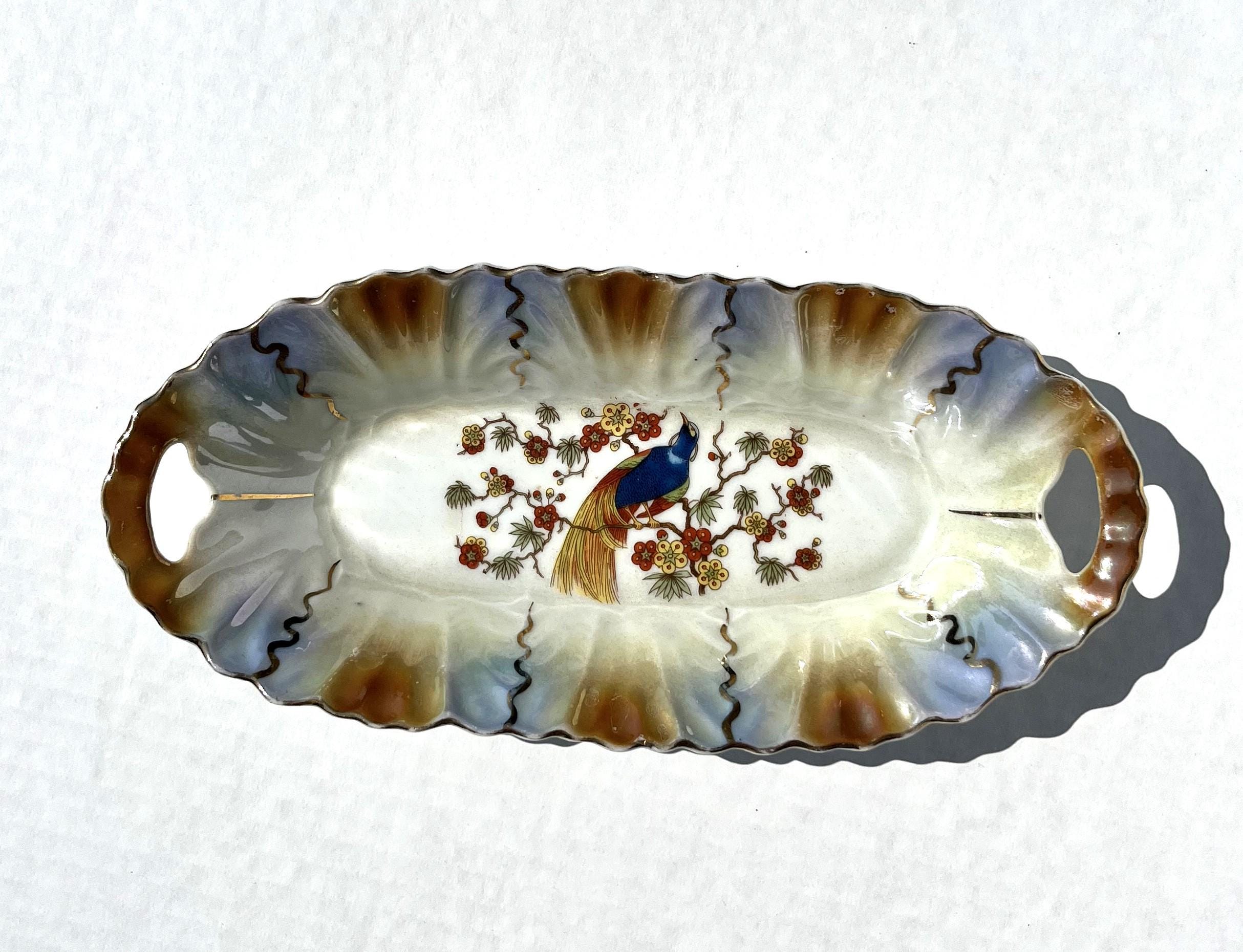 ヴィンテージ　グロリアファイン　ポーセリン　ババリア　ハンドワーク　陶器 ヴィンテージ グロリアファイン ポーセリン ババリア ハンド