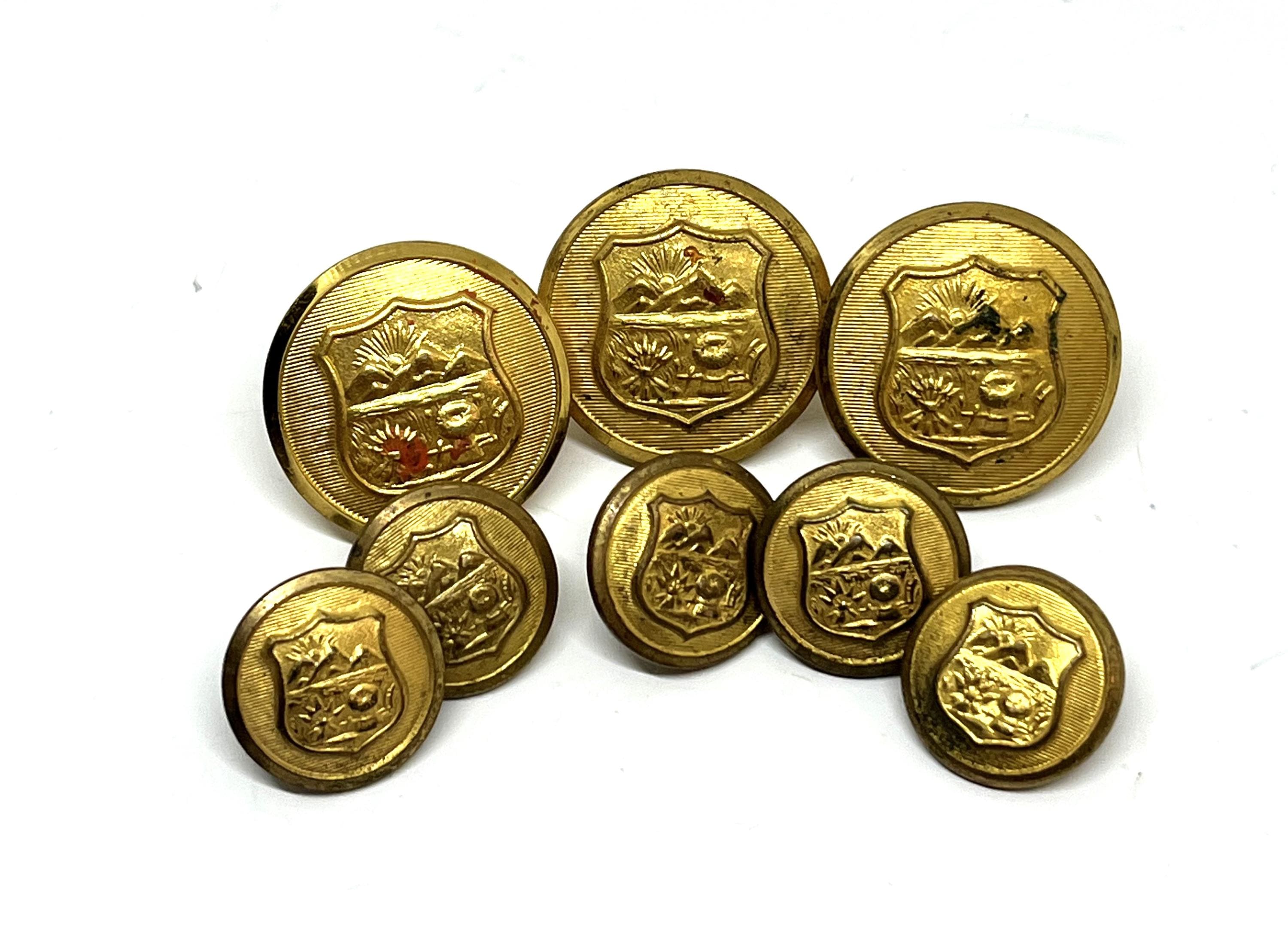 State Seal Buttons - Etsy