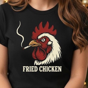 Fried Chicken, Funny Stoner Weed, Cannabis Smoking Chicken Digital Art, Marijuana Clipart