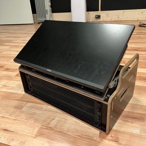 Archivos DXF para chasis Waves LV1 con rack 3U de 19 pulgadas.
