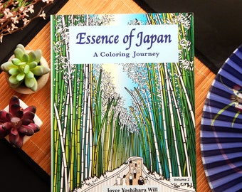 Visit Japan from home, Essence of japan, Japanese coloring book, Japanese Designs