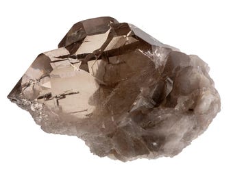 Gwindel smoky quartz - Mont Blanc, Chamonix, France