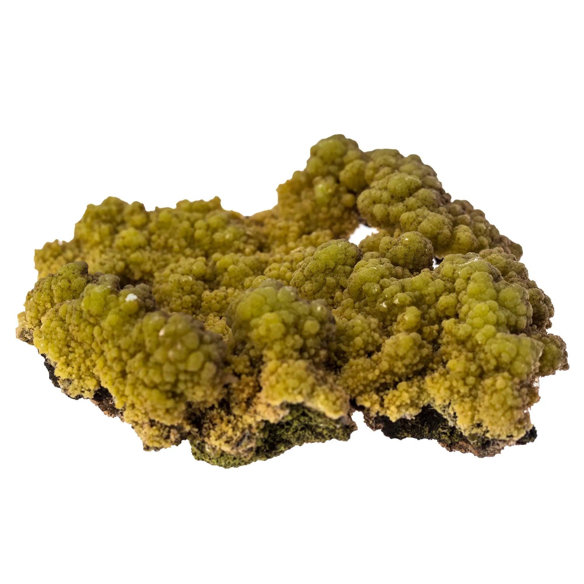 Green mimetite raw crystals - 26gr