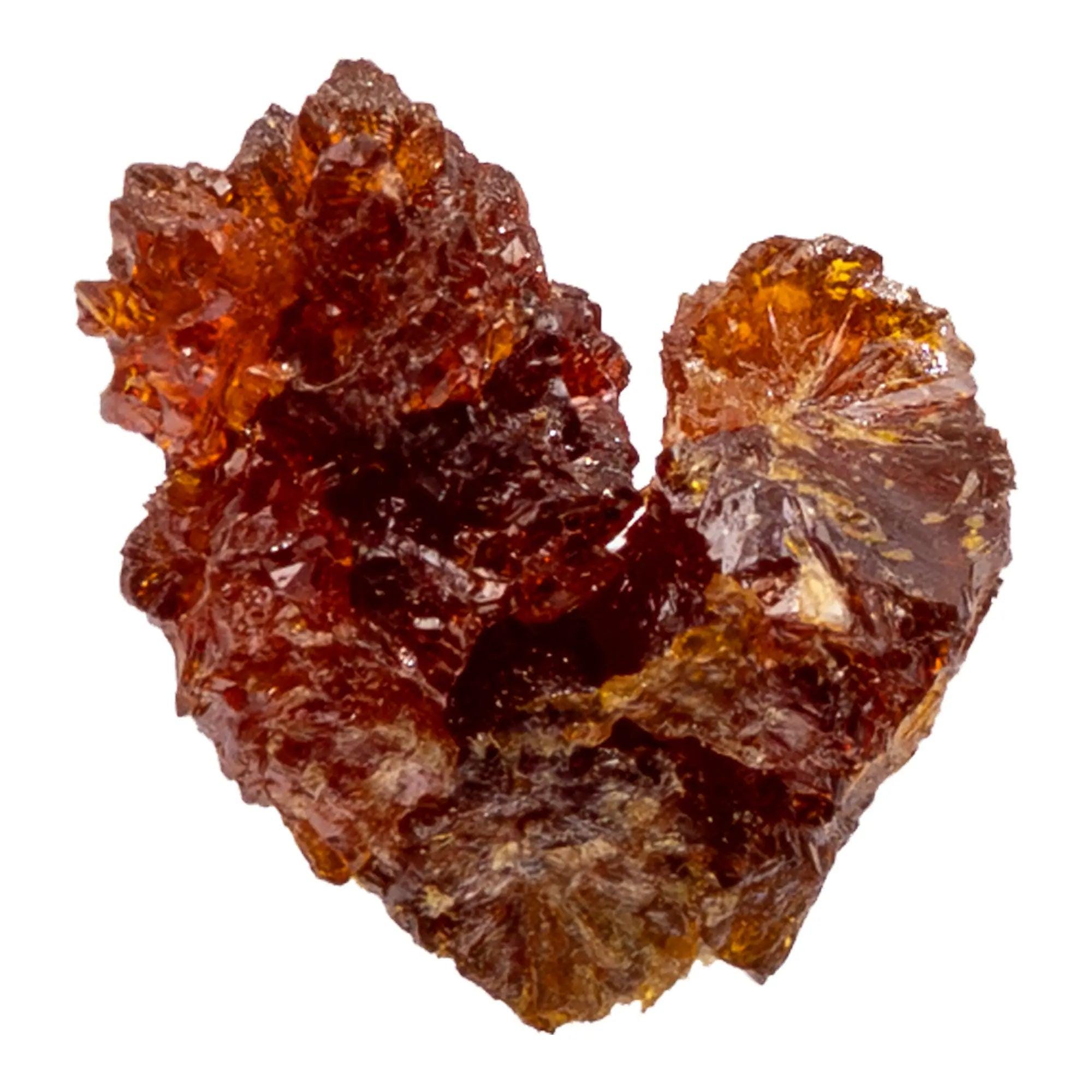 Cristal de Zincite orange de Pologne