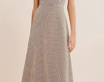 Dünne Träger Maxikleid, PDF-Schnittmuster, Digitales Nähen, Frauen nähen Sommerkleid, geeignet für US Letter-A4-A0 Format