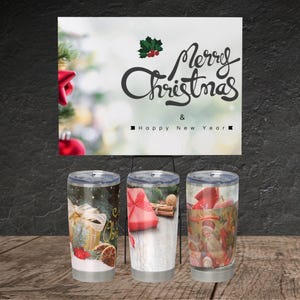 Christmas 20 oz Skinny Tumbler Sublimation Design, Straight & Tapered Wrap, Tumbler Png, Instant Download ,Tumbler Wrap,3 Design