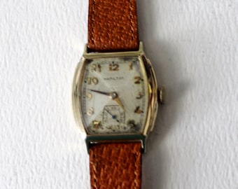 Vintage Hamilton Wrist Watch, Antique HAmilton Wrist Watch, Unisex HAmilton Watch, Old Hamilton Wrist Watch,FREE USA SHIPPING