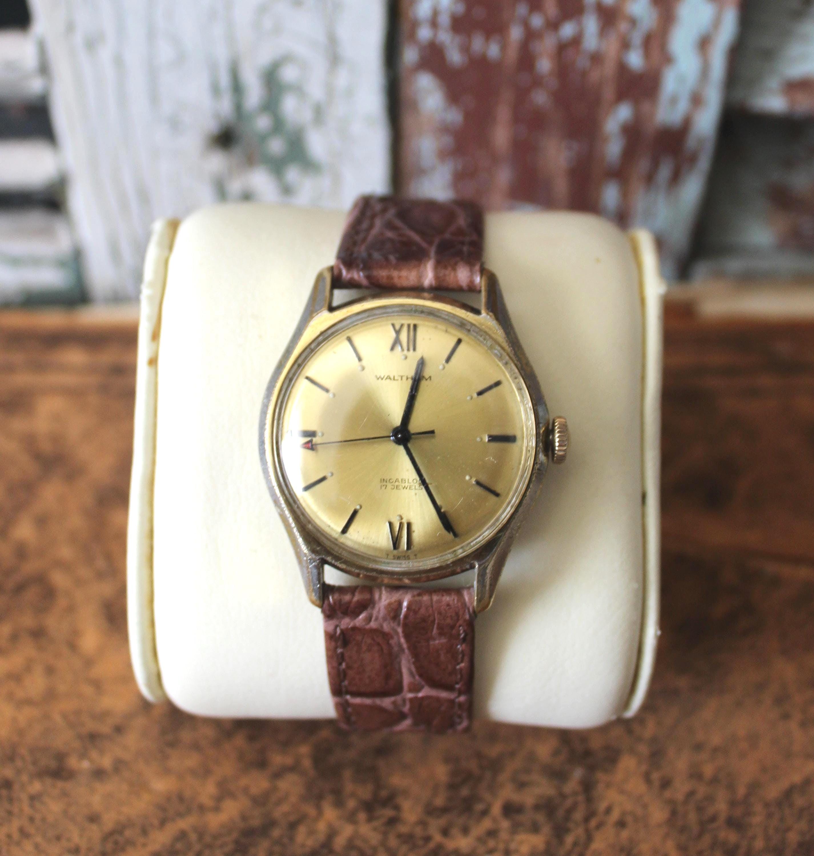 Waltham 1970s Watch - Etsy