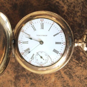 Mouvement De Montre Mécanique Waltham Vintage - Calibre Suisse - 7 Bijoux - Modèle HMS - Occasion