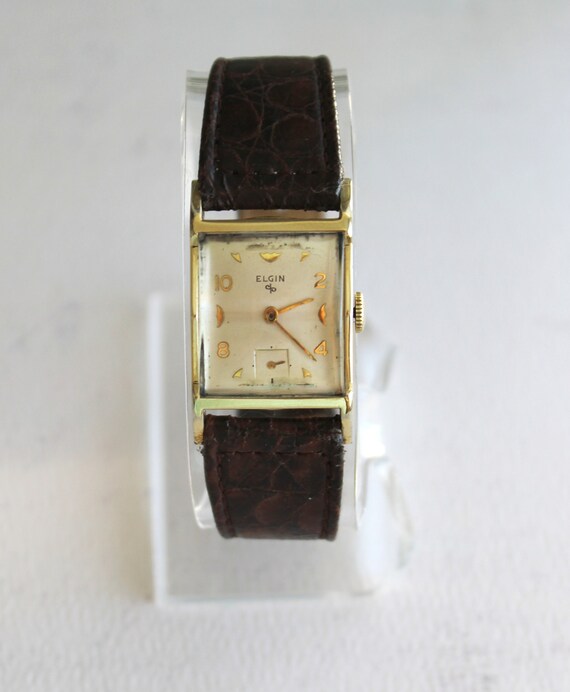 Vintage Elgin Wrist Watch, Vintage Wrist Watch, Vi