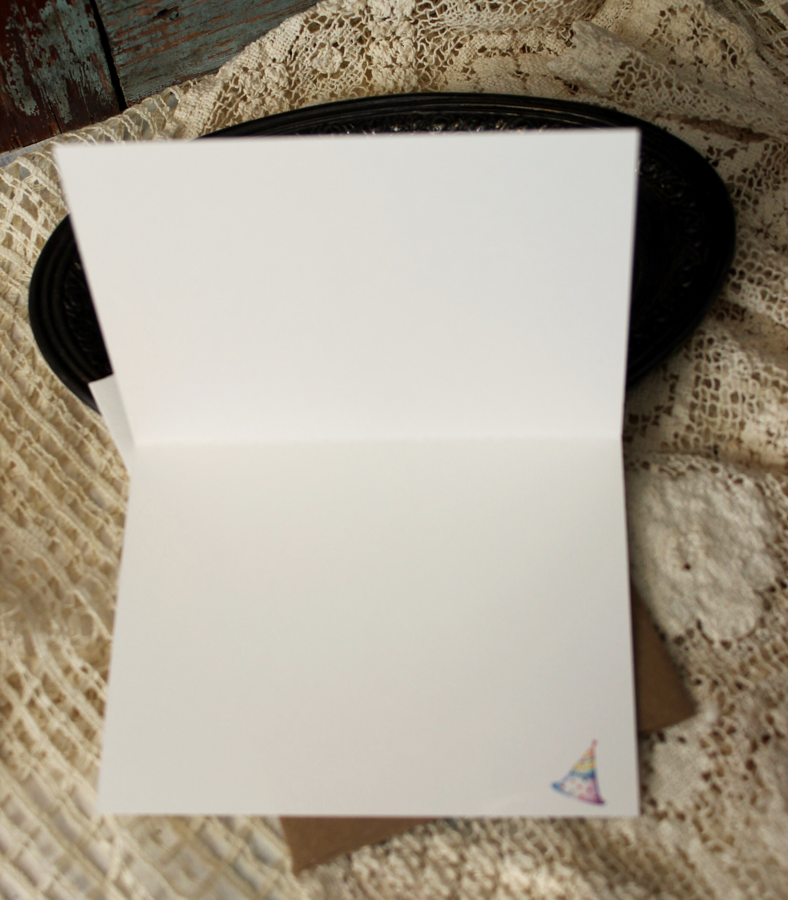 Handmade Beagle Birthday Card: Party Hat Dog Greeting Card Set - Etsy