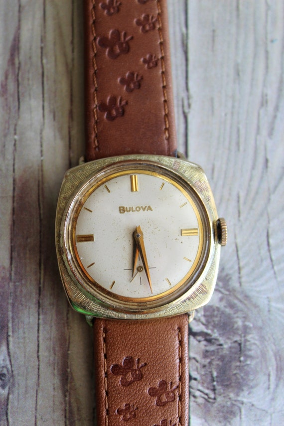 Vintage Wrist Watch - Bulova Wrist Watch - Antiqu… - image 3