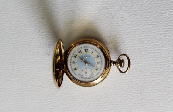 Antique Elgin Pocket Watch, Ladies Elgin Pocket W… - image 4