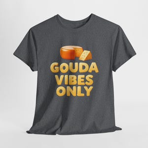 Cheese Lover Unisex Tee - Cute Graphic T-Shirt for Men and Women, Foodie Gift Shirt, Cheese Print Tee, Funny Tee with Cheese Design