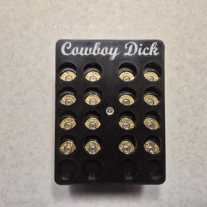 Cowboy action shooting loading block