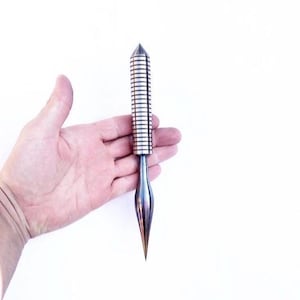 Stainless Steel Marlin Spike: Hand Machined Paracord Tool