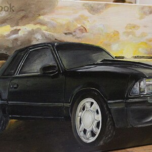 Car Portraits Custom Classic Car Painting Vintage Car Art | Etsy
