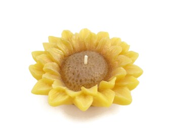 Floating Sunflower Candle