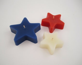 Floating Star Candle - Set of 3