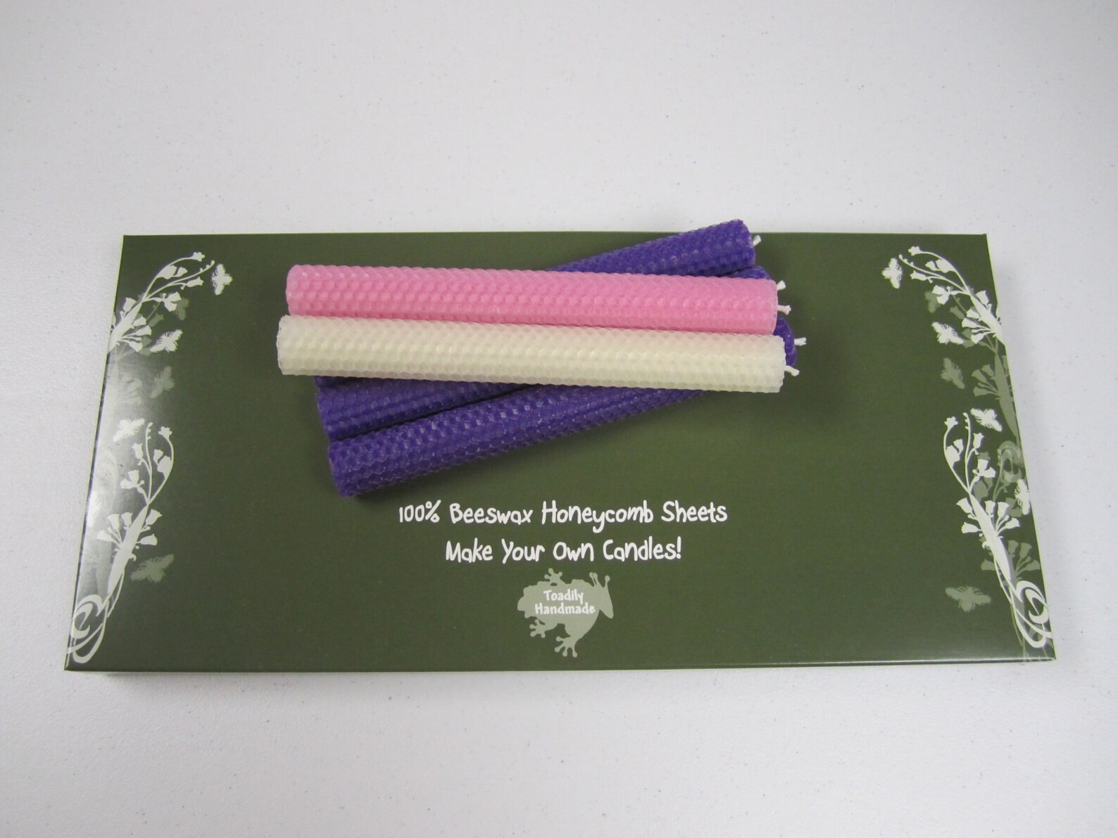 Beeswax Advent Candle Kit Sheets Directions & Etsy