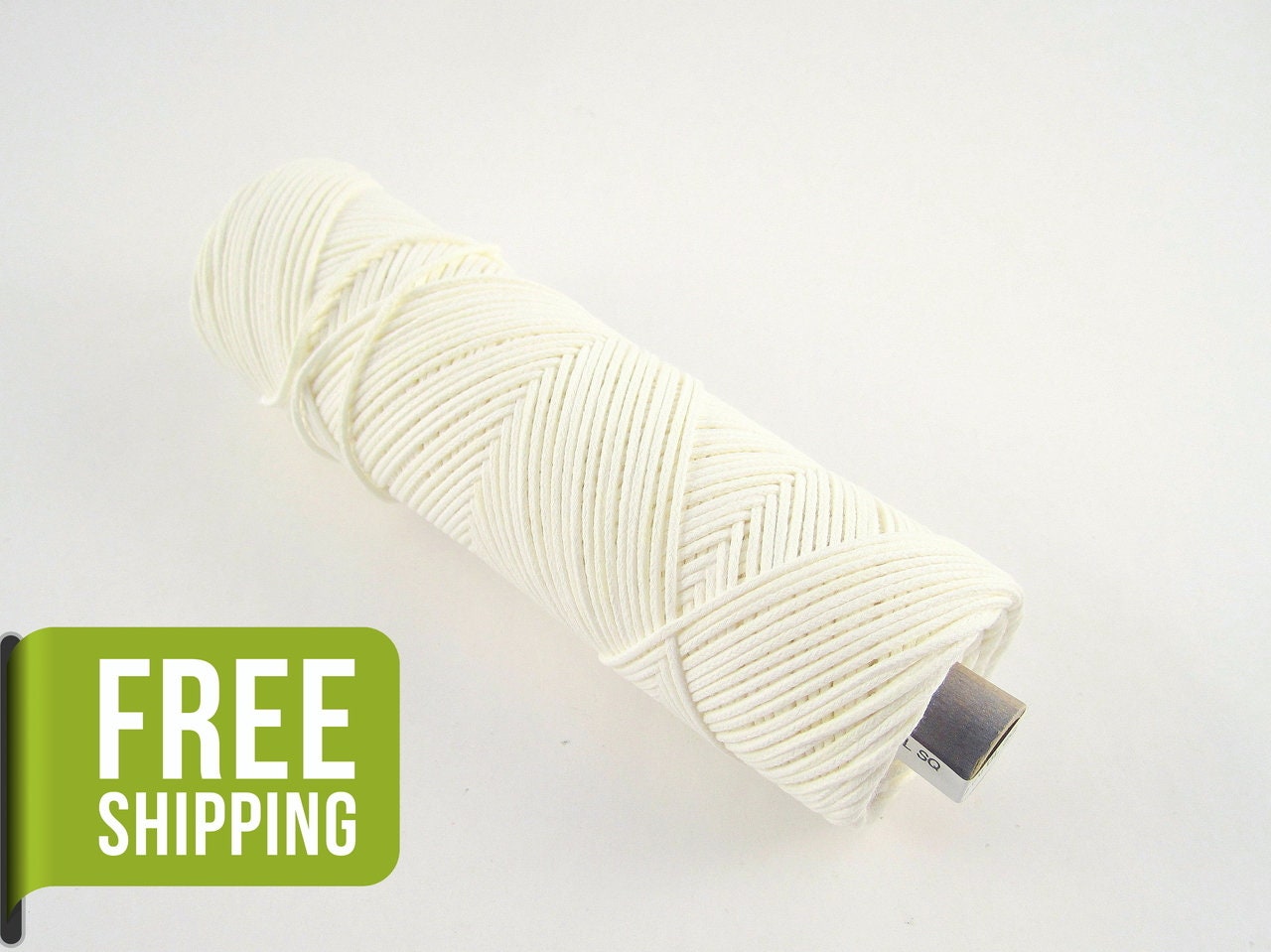 Cotton Wick for Candles Large Diameter, Circle Braided Beeswax Candle Wick,  DIY Mold Candle Wicks, Candle Making Supply 