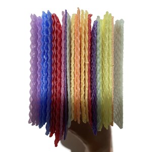 1 pound, 30 pieces, of Assorted beeswax scrap pieces.