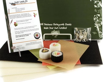 Beeswax Sushi Candle Making Kit
