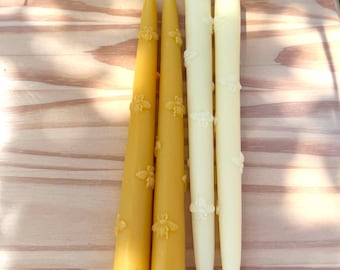 Honey Bee Tapers - Set of 2