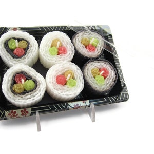 Beeswax Sushi Candles - 6 Pack to Go