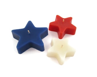 Floating Star Candle - Set of 3