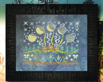 Moonbeam Tea - PDF Cross Stitch Chart