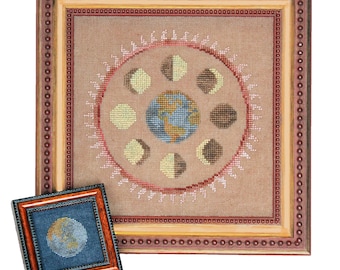 Lunation - PDF Cross Stitch Chart