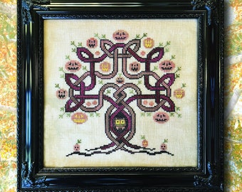 Hallowed Tree - PDF Cross Stitch Chart