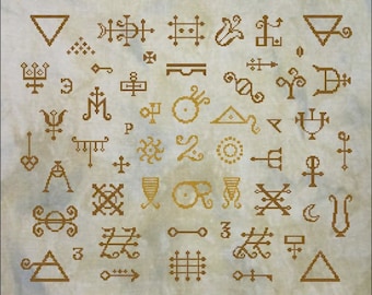 Alchemical Romance - PDF Cross Stitch Pattern