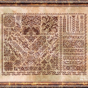 Squirrels of Sumatra - PDF Cross Stitch Chart