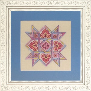 Celtic Quilts: Friendship Star - PDF Cross Stitch Chart