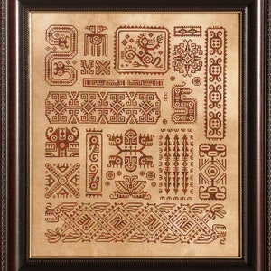Mother Maya - PDF Cross Stitch Chart