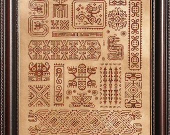 Mother Maya - PDF Cross Stitch Chart