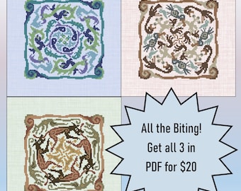 All the Biting - PDF Cross Stitch Chart
