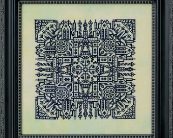 Reflections of Paris- PDF Cross Stitch Chart