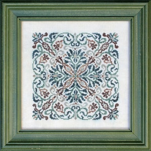Forest Flower- PDF Cross Stitch Chart