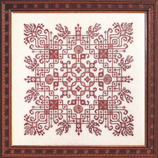 Rangoli Lace - PDF Cross Stitch Chart