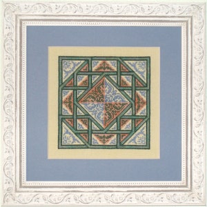 Celtic Quilts: Corn & Beans - PDF Cross Stitch Chart