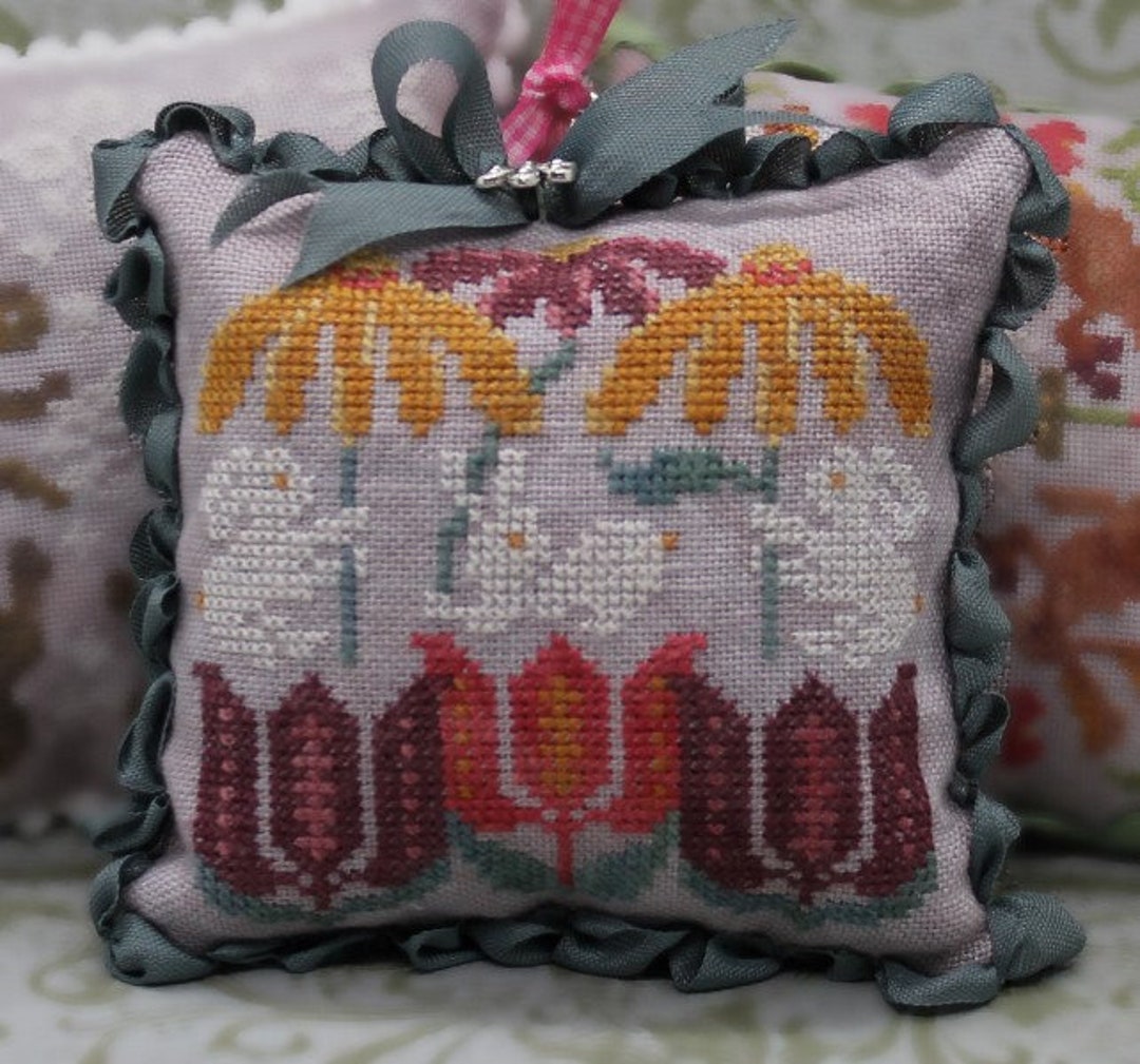 Rabbit, Rabbit - March - PDF Cross Stitch Chart - Etsy
